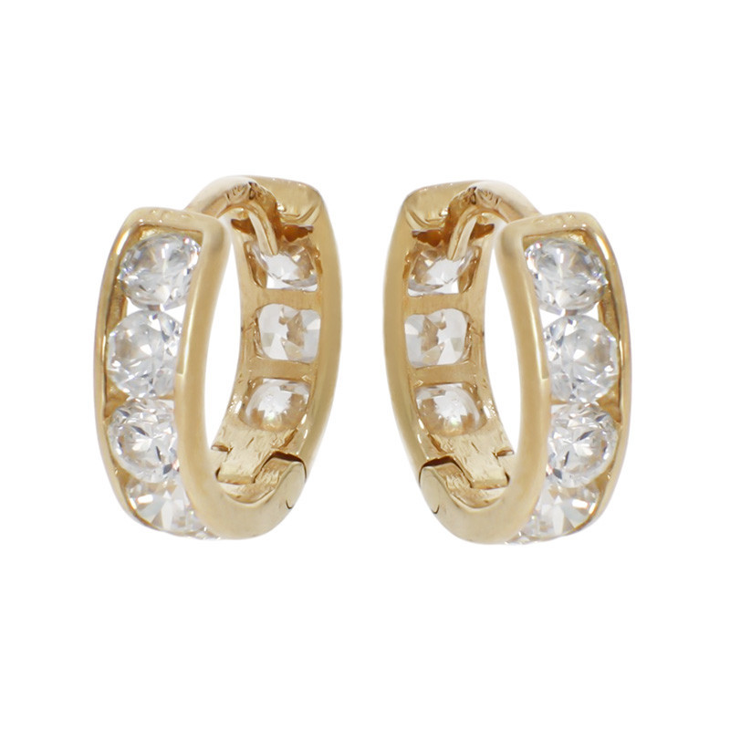 Cercei, Aur Galben, 14 k, 1.14 gr, Cod Produs: 857338 - Tezaurshop.ro