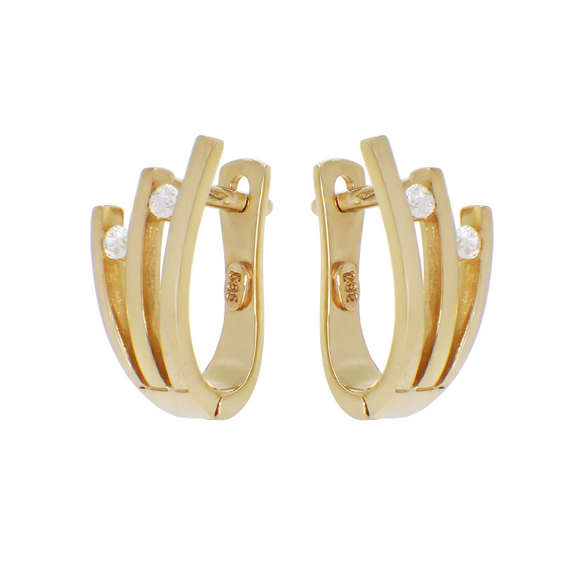 Cercei, Aur Galben, 14 k, 4.78 gr, Cod Produs: 857455 - Tezaurshop.ro