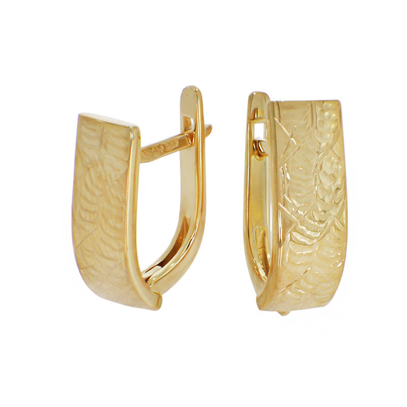 Cercei, Aur Galben, 14 k, 2.5 gr, Cod Produs: 857529 - Tezaurshop.ro