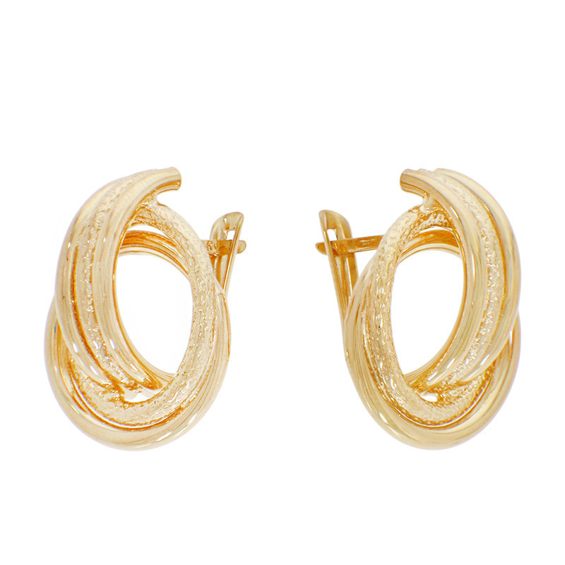 Cercei, Aur Galben, 14 k, 5.02 gr, Cod Produs: 857772 - Tezaurshop.ro