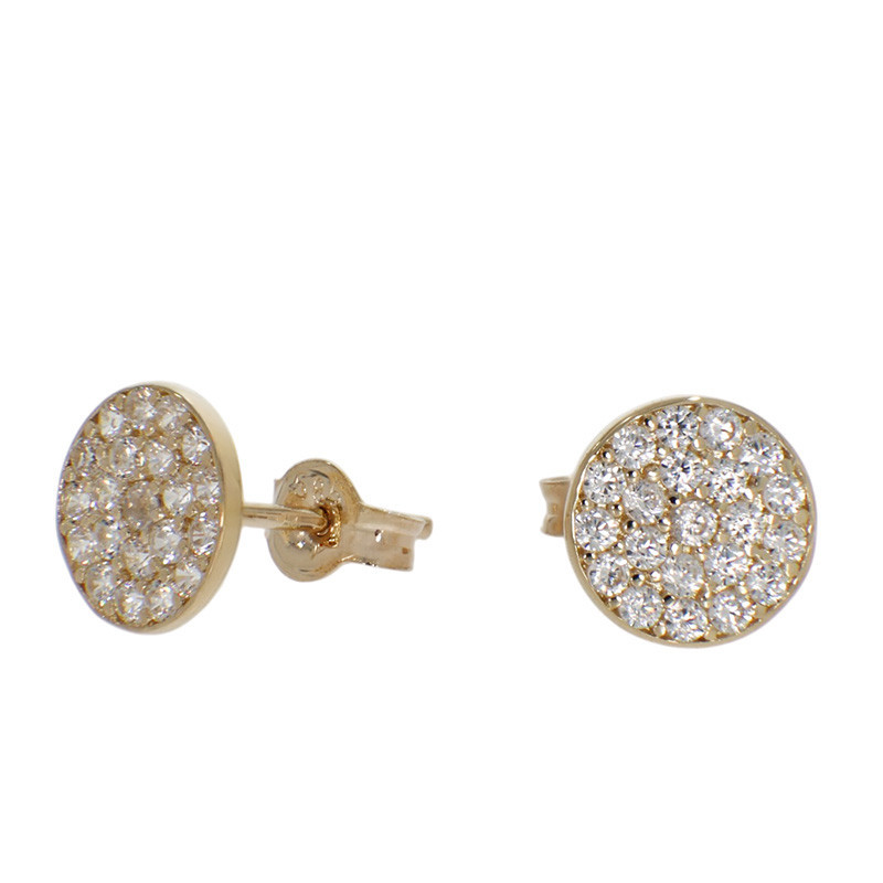 Cercei, Aur Galben, 14 k, 1.03 gr, Cod Produs: 857781 - Tezaurshop.ro