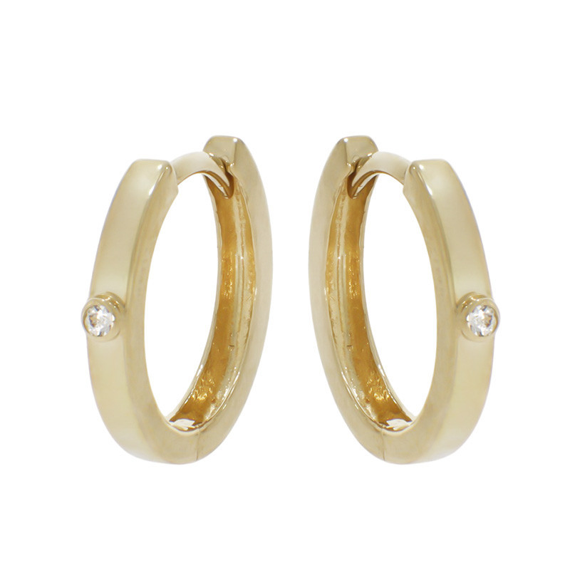 Cercei, Aur Galben, 14 k, 1.78 gr, Cod Produs: 857898 - Tezaurshop.ro
