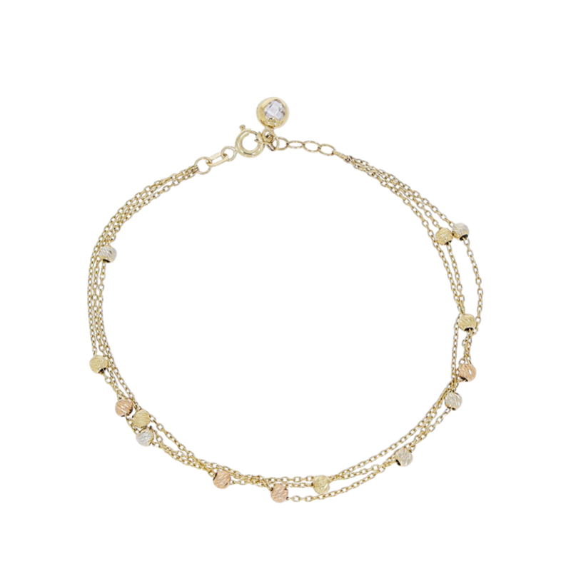 Bratara, Aur Mixt, 14 k, 2.83 gr, Cod Produs: 858386 - Tezaurshop.ro