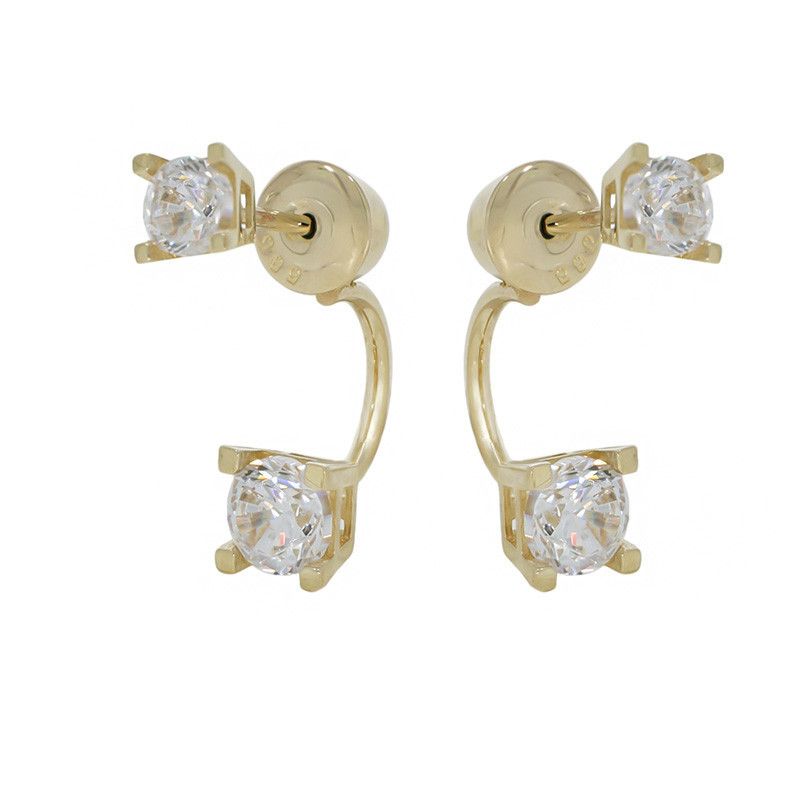 Cercei, Aur Galben, 14 k, 3.18 gr, Cod Produs: 858395 - Tezaurshop.ro