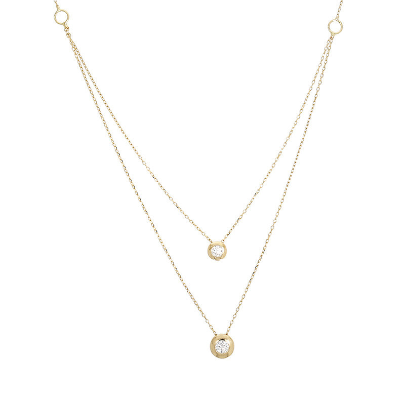 Colier, Aur Galben, 14 k, 2.07 gr, Cod Produs: 858508 - Tezaurshop.ro