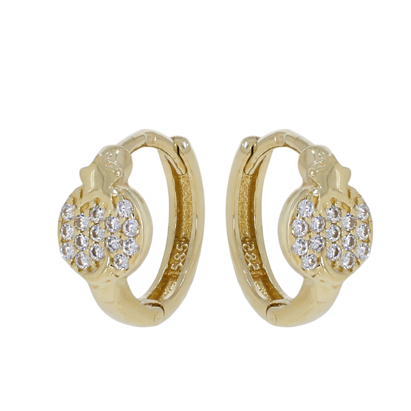 Cercei, Aur Galben, 14 k, 2.02 gr, Cod Produs: 858562 - Tezaurshop.ro