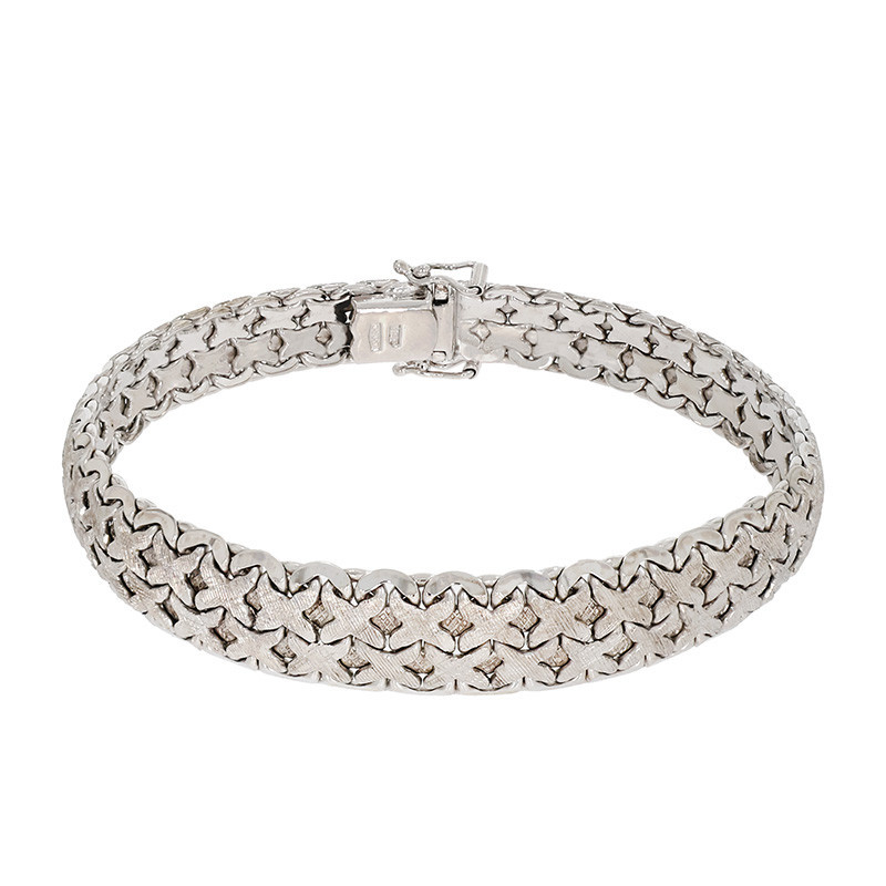 Bratara, Aur Alb, 14 k, 27.33 gr, Cod Produs: 858600 - Tezaurshop.ro