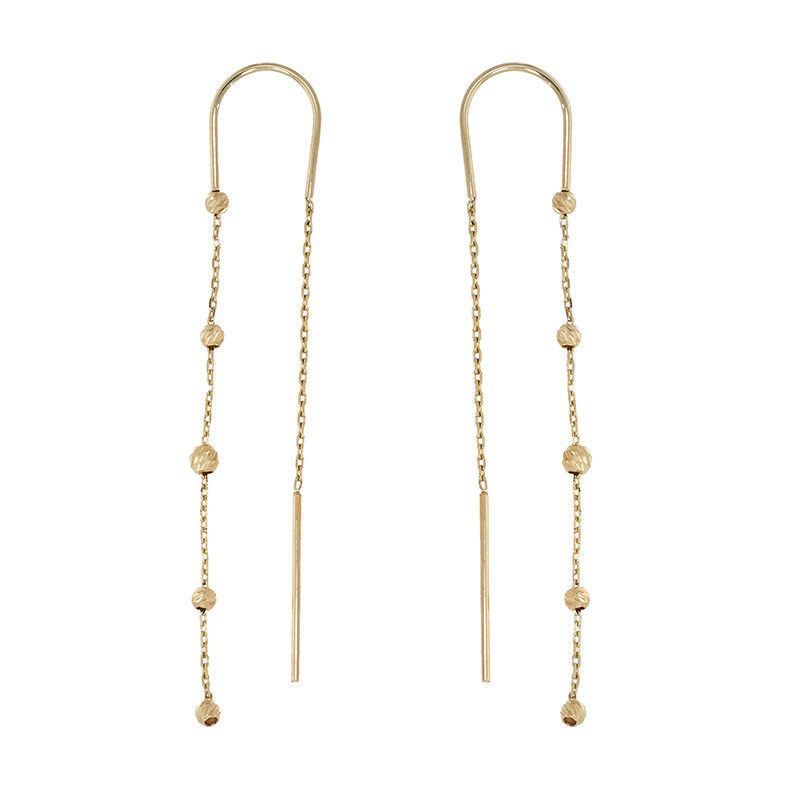 Cercei, Aur Galben, 14 k, 1.85 gr, Cod Produs: 859499 - Tezaurshop.ro