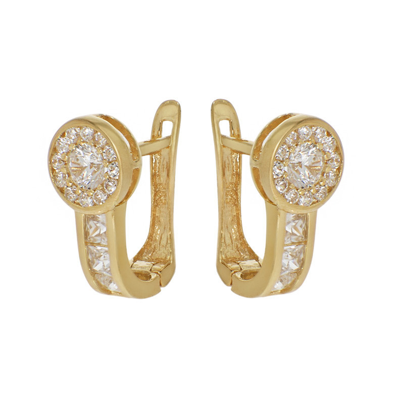 Cercei, Aur Galben, 14 k, 1.65 gr, Cod Produs: 859531 - Tezaurshop.ro