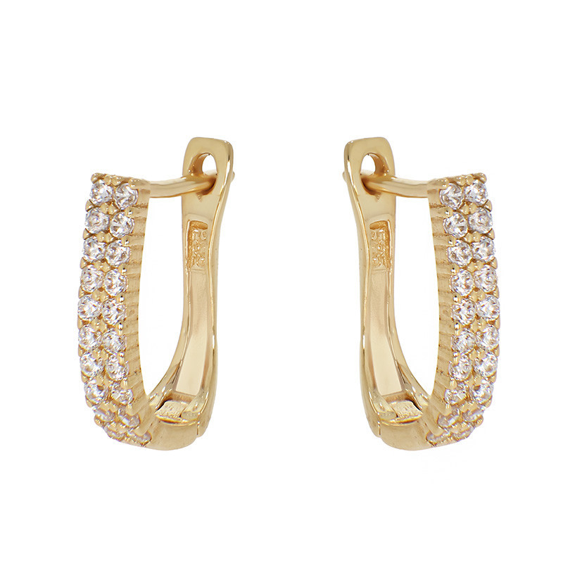 Cercei, Aur Galben, 14 k, 2.16 gr, Cod Produs: 859541 - Tezaurshop.ro