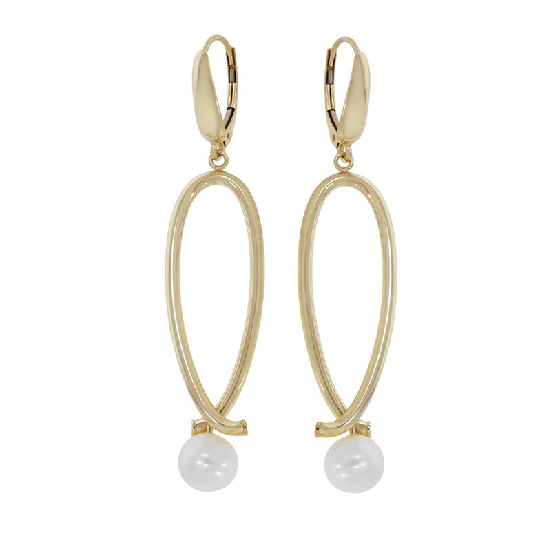 Cercei, Aur Galben, 14 k, 3.4 gr, Cod Produs: 859563 - Tezaurshop.ro