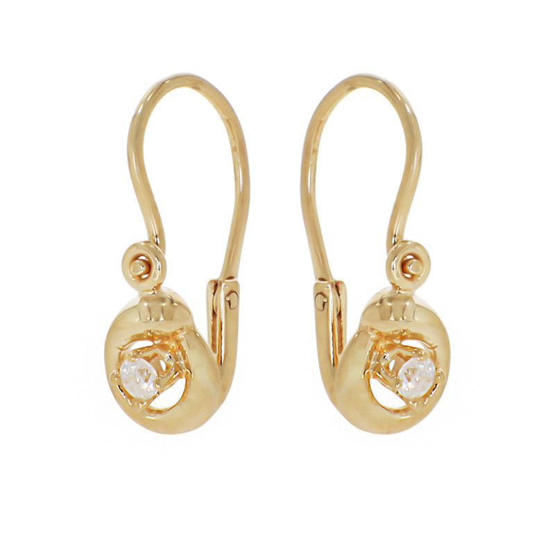 Cercei, Aur Galben, 14 k, 1.3 gr, Cod Produs: 859730 - Tezaurshop.ro