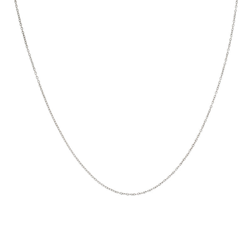 Lant, Aur Alb, 14 k, 0.65 gr, Cod Produs: 859832 - Tezaurshop.ro
