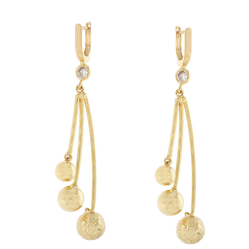 Cercei, Aur Galben, 14 k, 8.81 gr, Cod Produs: 860012 - Tezaurshop.ro
