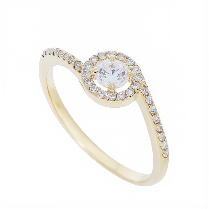 Inel De Logodna, Aur Galben, 14 k, 1.62 gr, Cod Produs: 860042 - Tezaurshop.ro