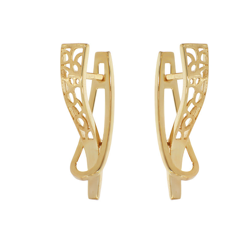 Cercei, Aur Galben, 14 k, 4.08 gr, Cod Produs: 860046 - Tezaurshop.ro