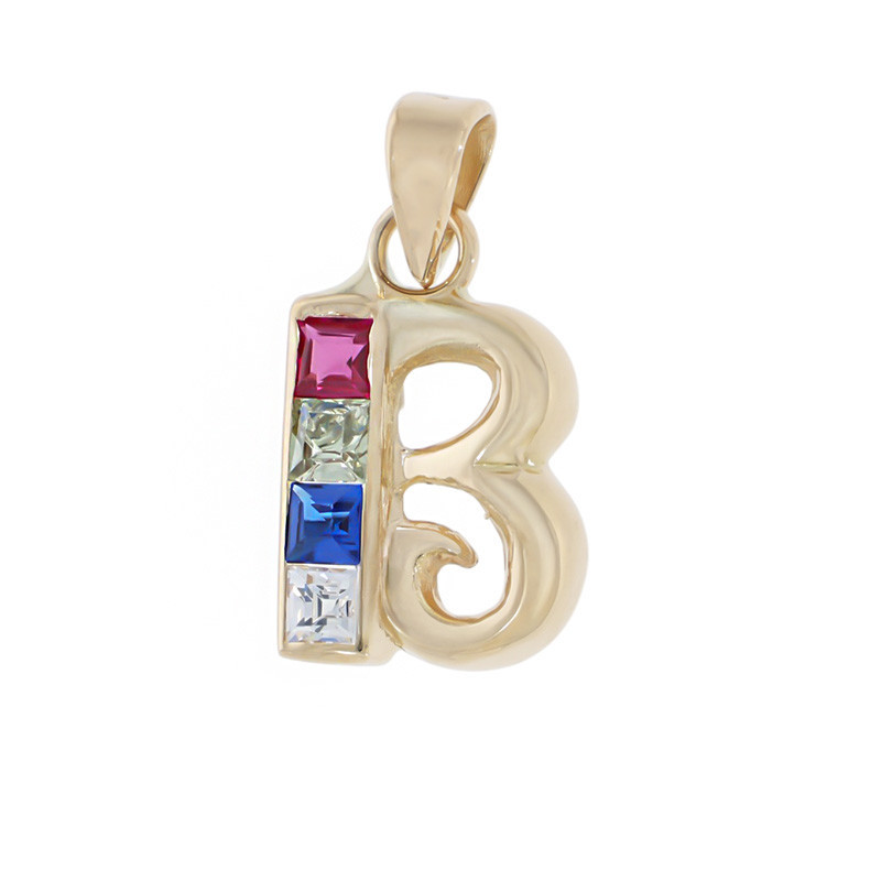 Pandantiv Initiala, Aur Galben, 18 k, 2.3 gr, Cod Produs: 860227 - Tezaurshop.ro
