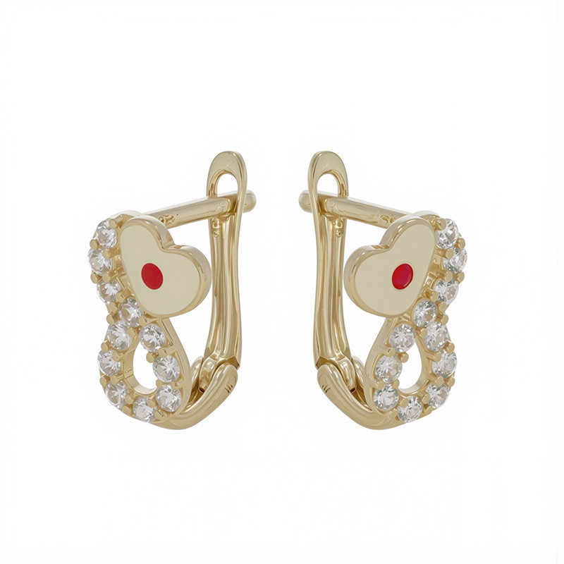 Cercei, Aur Galben, 14 k, 1.16 gr, Cod Produs: 860348 - Tezaurshop.ro