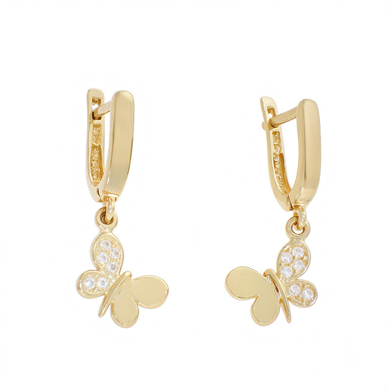 Cercei, Aur Galben, 14 k, 2.46 gr, Cod Produs: 860368 - Tezaurshop.ro