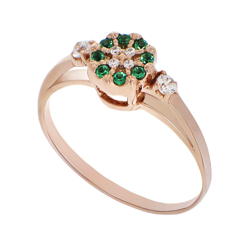 Inel De Logodna, Aur Roz, 14 k, 2.06 gr, Cod Produs: 860433 - Tezaurshop.ro