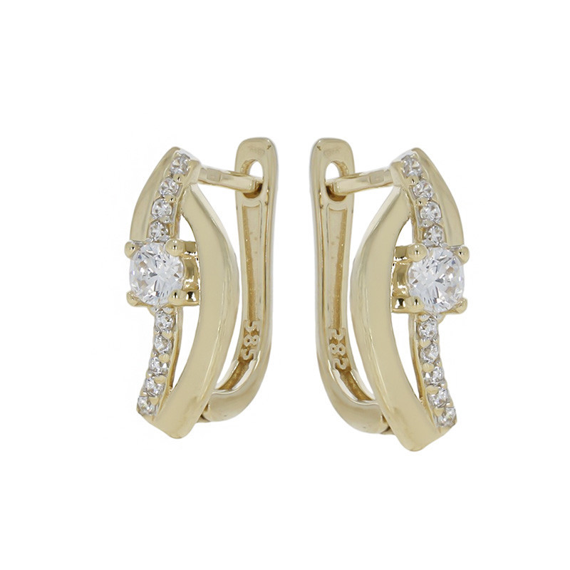 Cercei, Aur Galben, 14 k, 2.42 gr, Cod Produs: 860522 - Tezaurshop.ro