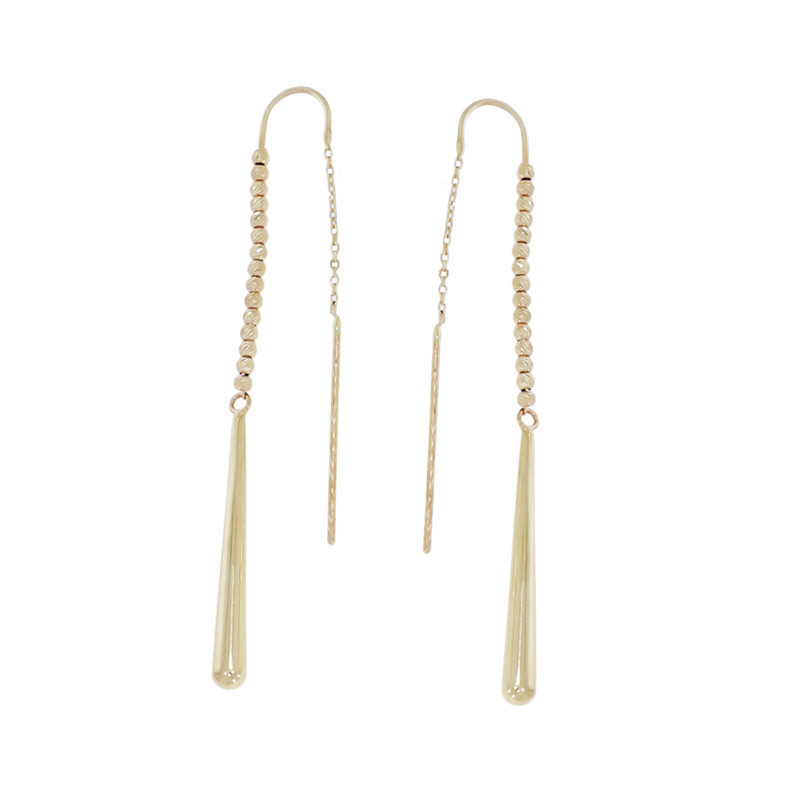 Cercei, Aur Galben, 14 k, 2.82 gr, Cod Produs: 860818 - Tezaurshop.ro