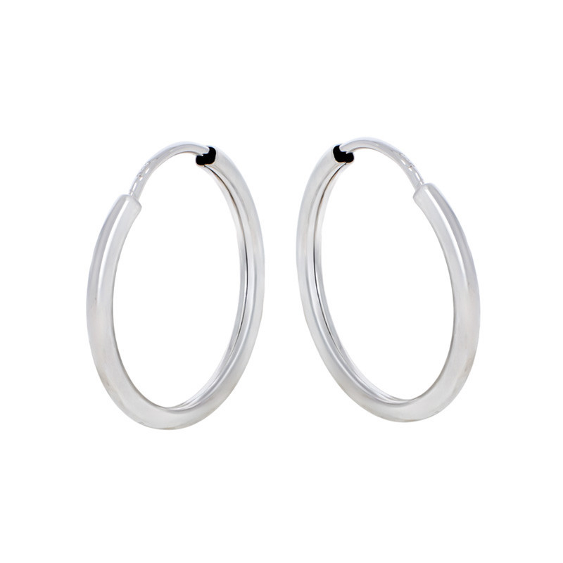 Cercei, Aur Alb, 14 k, 0.87 gr, Cod Produs: 860846 - Tezaurshop.ro