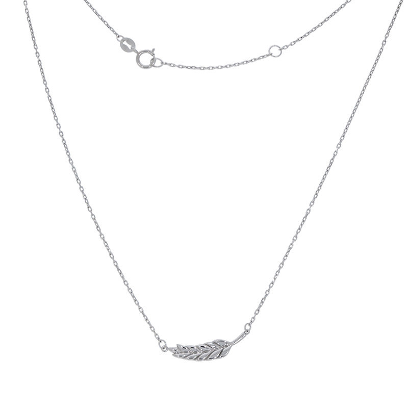 Colier, Aur Alb, 14 k, 2.19 gr, Cod Produs: 860847 - Tezaurshop.ro