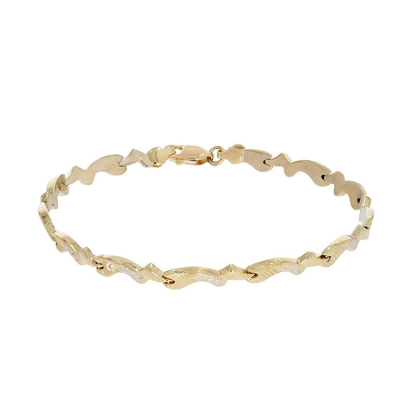 Bratara, Aur Mixt, 14 k, 3.75 gr, Cod Produs: 860868 - Tezaurshop.ro
