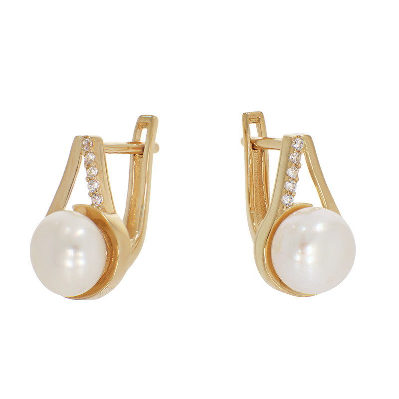 Cercei, Aur Galben, 14 k, 3.32 gr, Cod Produs: 861130 - Tezaurshop.ro