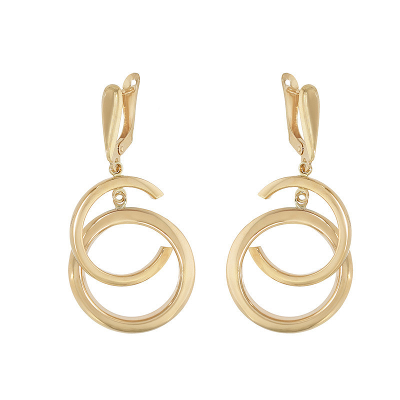 Cercei, Aur Galben, 14 k, 4.75 gr, Cod Produs: 861658 - Tezaurshop.ro