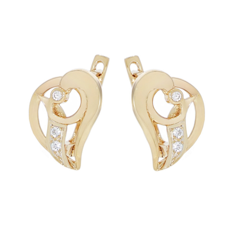 Cercei, Aur Galben, 14 k, 3.5 gr, Cod Produs: 861664 - Tezaurshop.ro