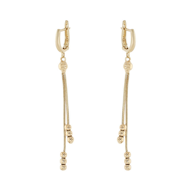 Cercei, Aur Galben, 14 k, 3.84 gr, Cod Produs: 861948 - Tezaurshop.ro