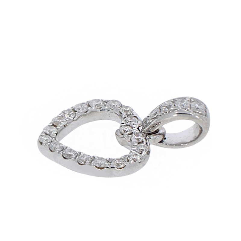 Pandantiv, Aur Alb, 18 k, 0.8 gr, Cod Produs: 861954 - Tezaurshop.ro