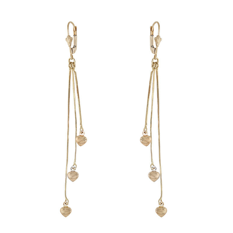 Cercei, Aur Mixt, 14 k, 3.82 gr, Cod Produs: 862406 - Tezaurshop.ro