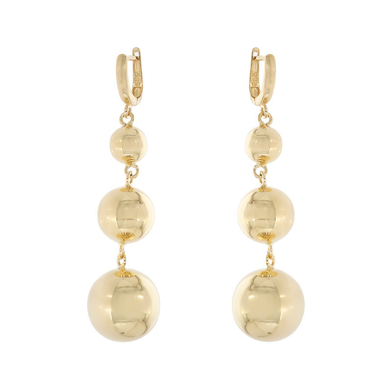 Cercei, Aur Galben, 14 k, 12 gr, Cod Produs: 862536 - Tezaurshop.ro