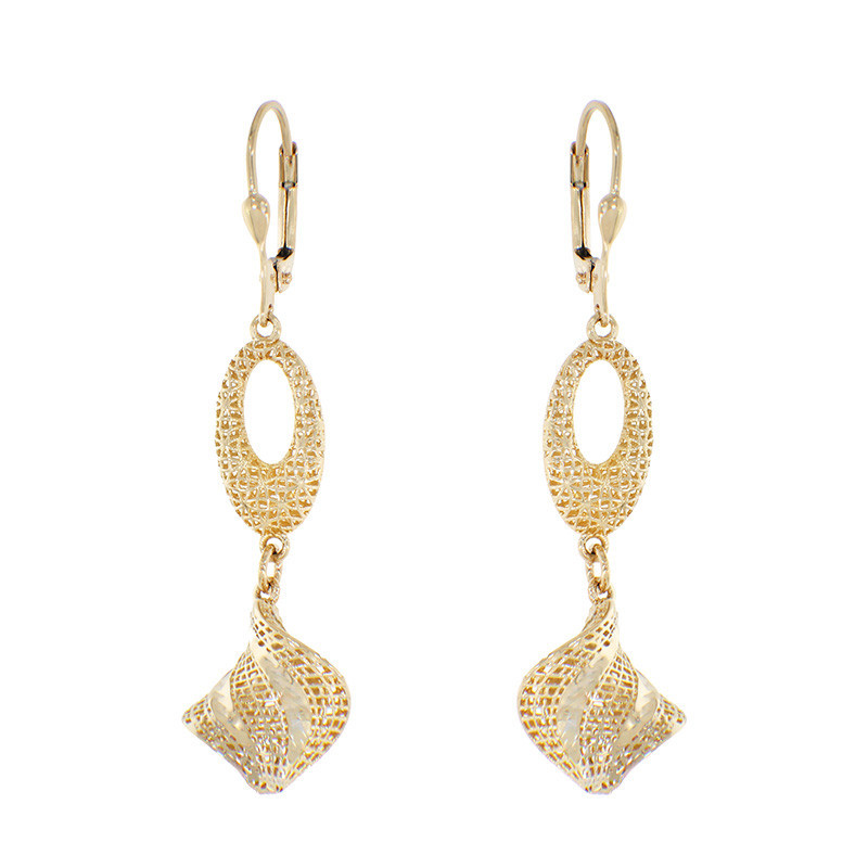 Cercei, Aur Galben, 14 k, 4.64 gr, Cod Produs: 862568 - Tezaurshop.ro