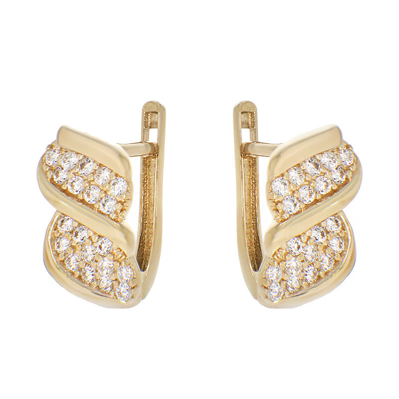 Cercei, Aur Galben, 14 k, 2.56 gr, Cod Produs: 862684 - Tezaurshop.ro