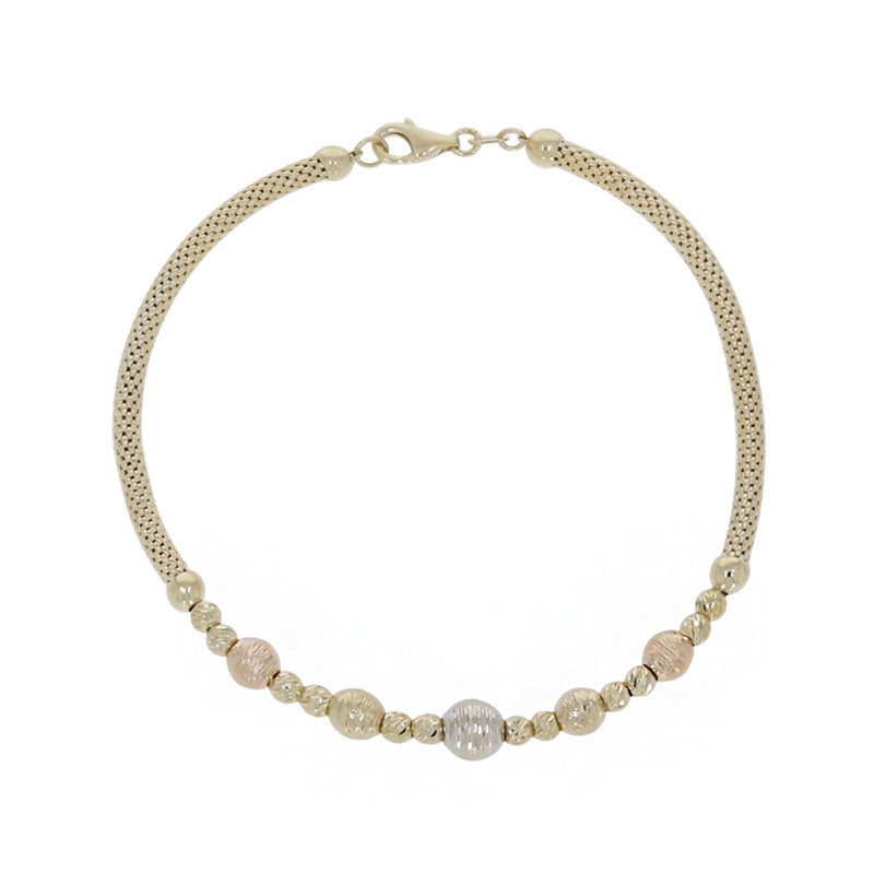Bratara, Aur Mixt, 14 k, 5.62 gr, Cod Produs: 862778 - Tezaurshop.ro