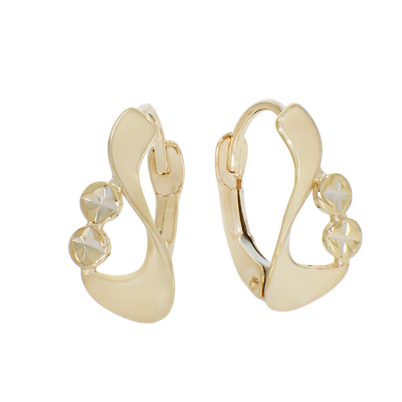 Cercei, Aur Galben, 14 k, 1.25 gr, Cod Produs: 862827 - Tezaurshop.ro