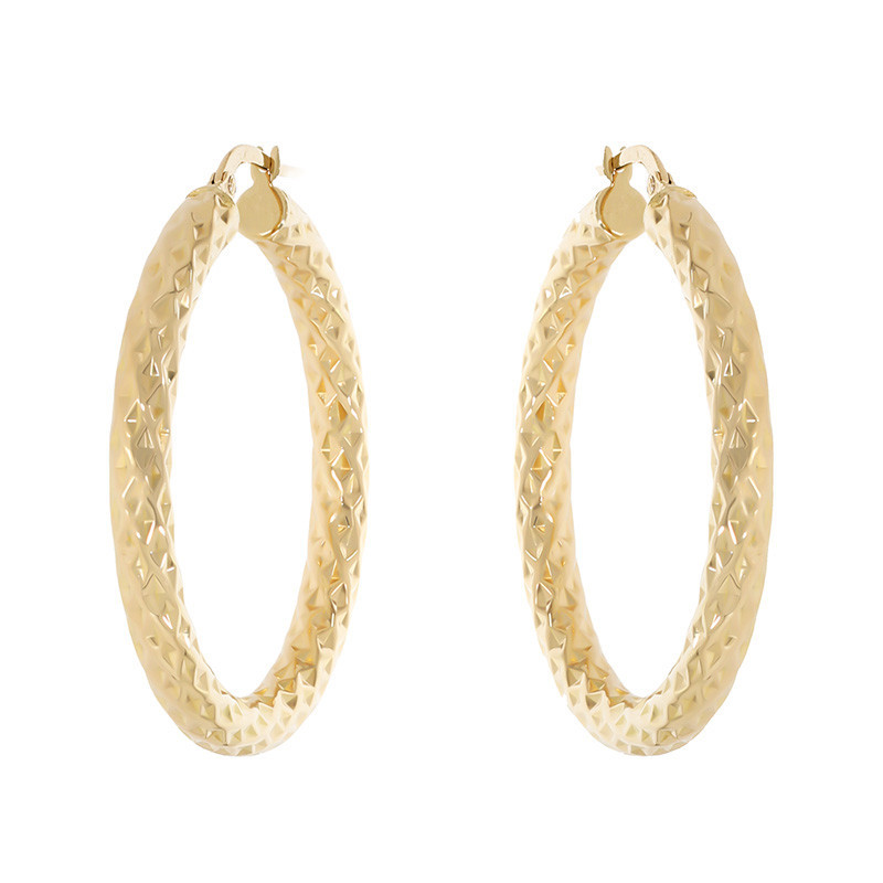 Cercei, Aur Galben, 14 k, 5 gr, Cod Produs: 862835 - Tezaurshop.ro