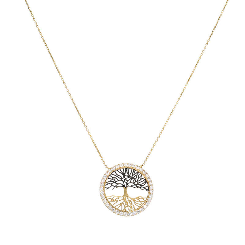 Colier, Aur Mixt, 14 k, 2.79 gr, Cod Produs: 863218 - Tezaurshop.ro