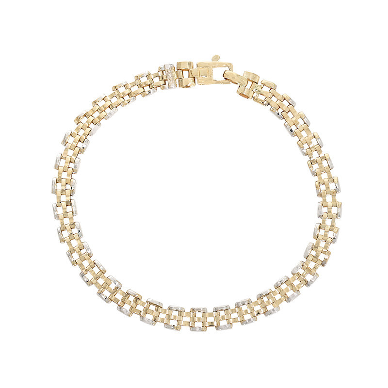 Bratara, Aur Mixt, 14 k, 8.07 gr, Cod Produs: 863613 - Tezaurshop.ro