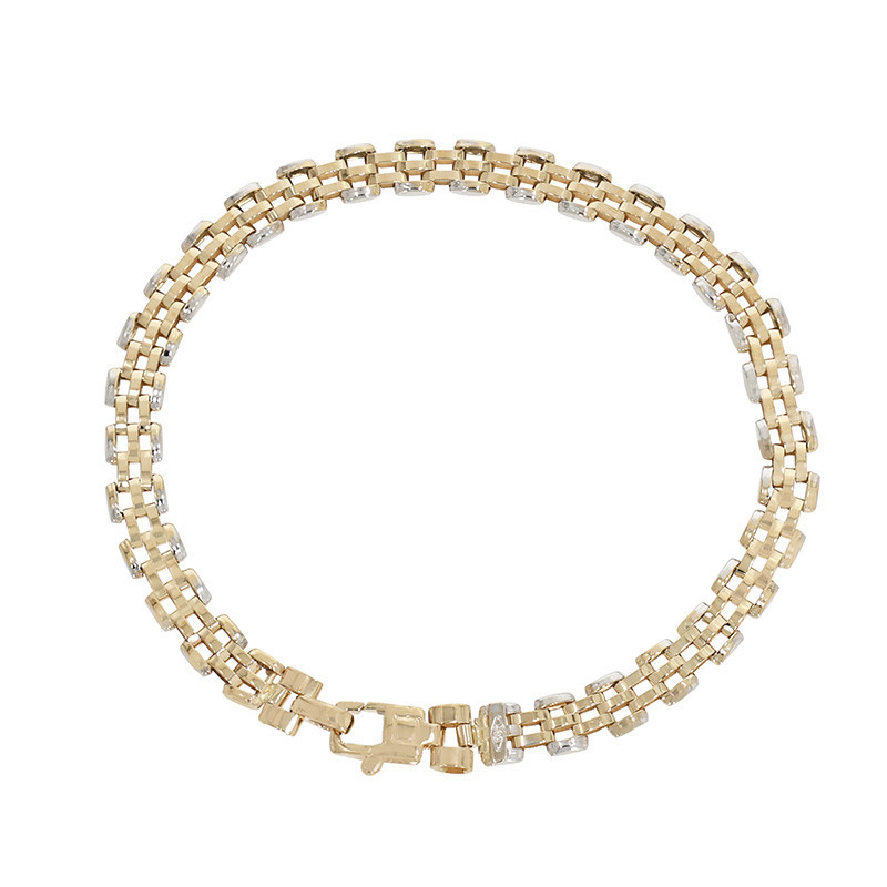 Bratara, Aur Mixt, 14 k, 8.1 gr, Cod Produs: 863615 - Tezaurshop.ro