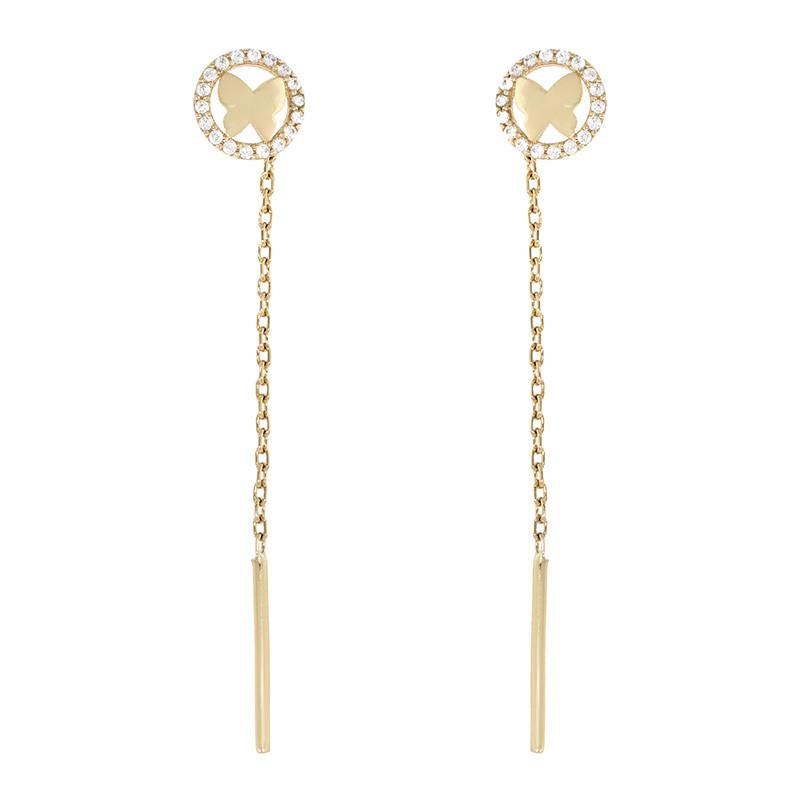 Cercei, Aur Galben, 14 k, 1.5 gr, Cod Produs: 864013 - Tezaurshop.ro