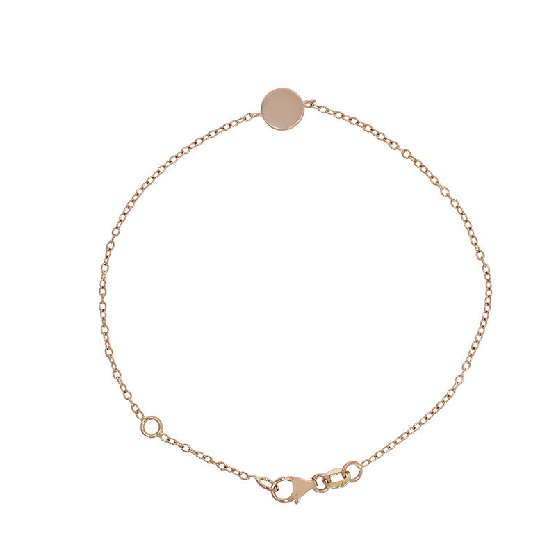 Bratara, Aur Roz, 14 k, 1.3 gr, Cod Produs: 864392 - Tezaurshop.ro
