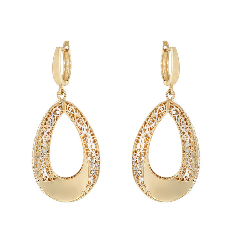Cercei, Aur Mixt, 14 k, 5.37 gr, Cod Produs: 864447 - Tezaurshop.ro