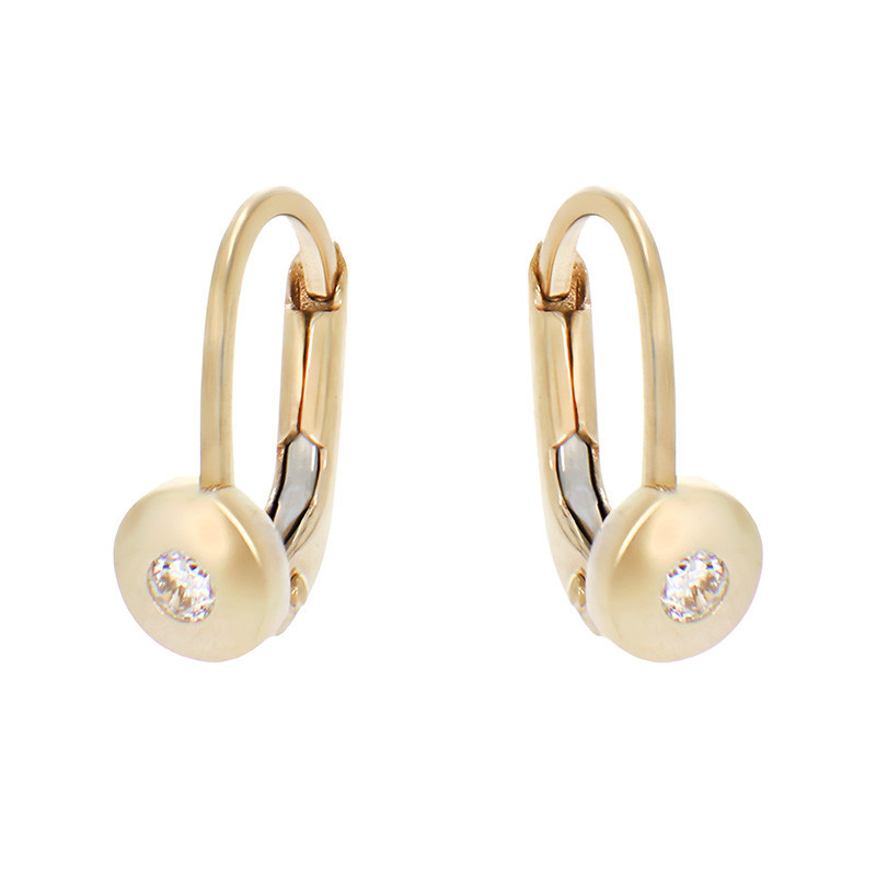 Cercei, Aur Galben, 14 k, 1.18 gr, Cod Produs: 864817 - Tezaurshop.ro