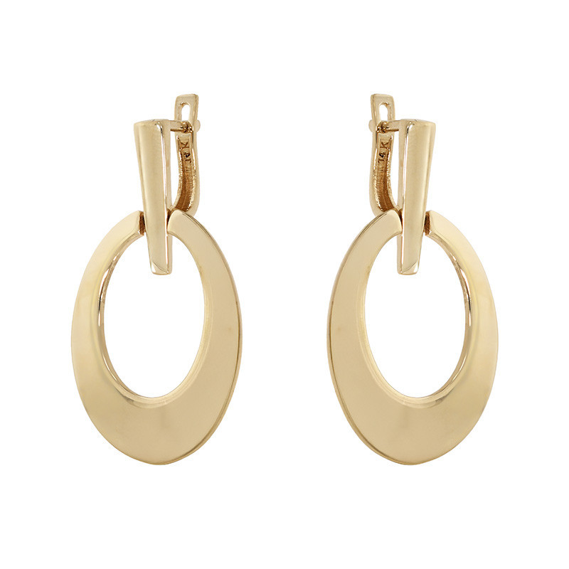 Cercei, Aur Galben, 14 k, 5.31 gr, Cod Produs: 864963 - Tezaurshop.ro