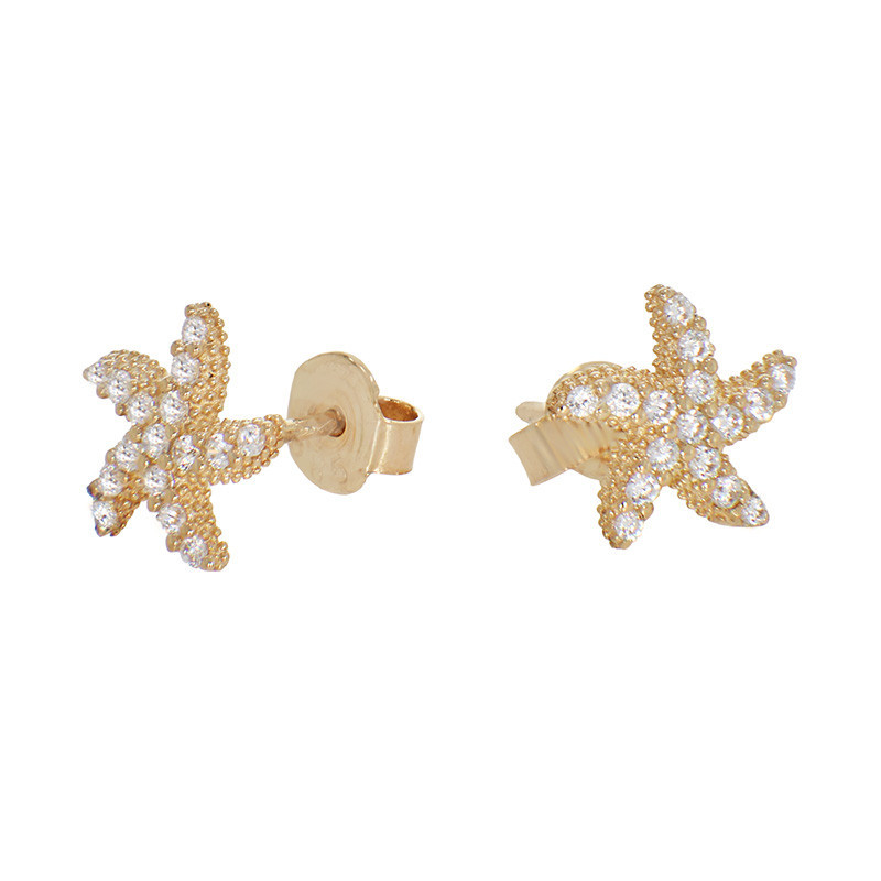 Cercei, Aur Galben, 14 k, 1.33 gr, Cod Produs: 865284 - Tezaurshop.ro
